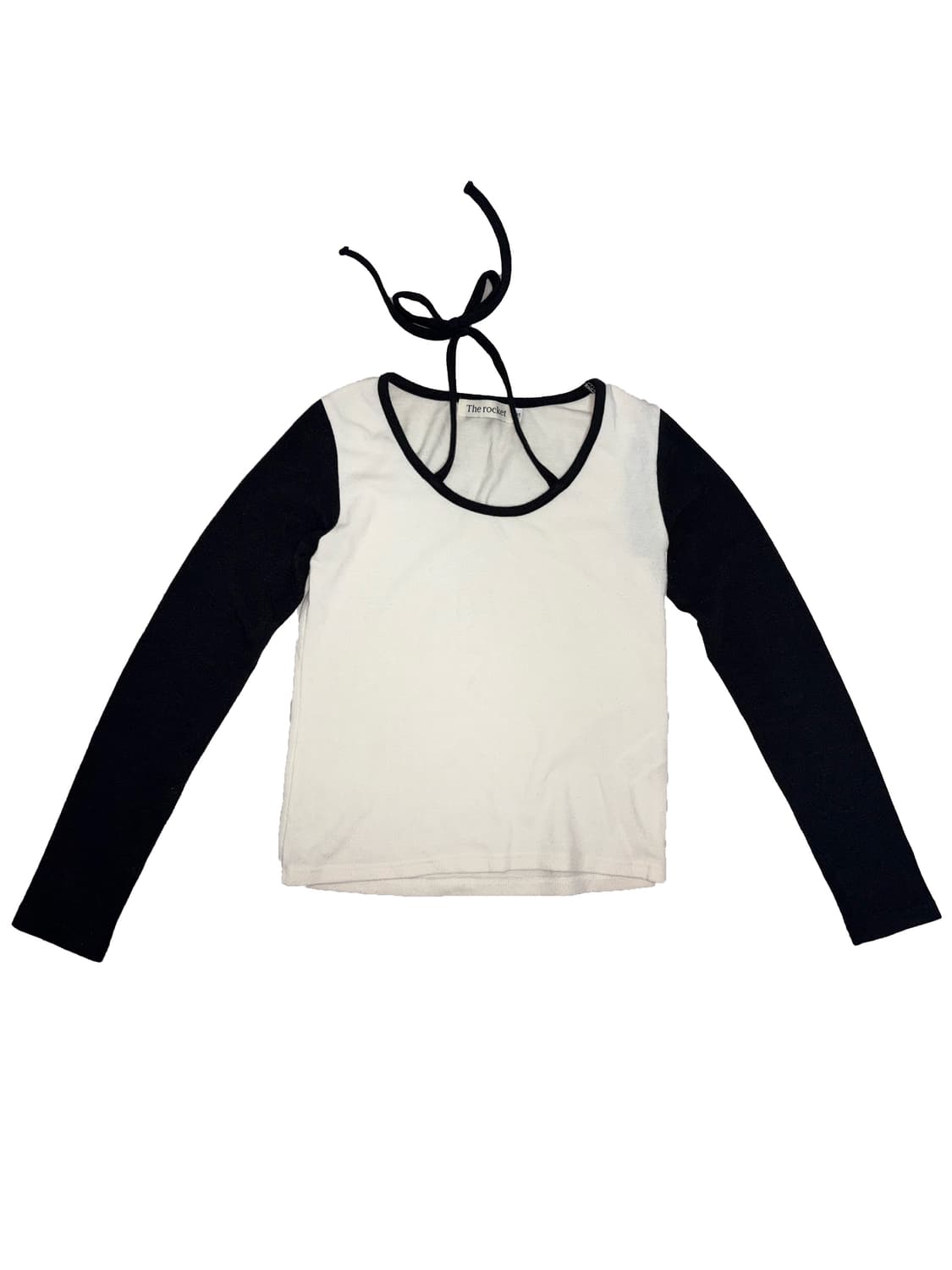 The Rocket R CONTRAST HALTER T-SHIRT 상품이미지1