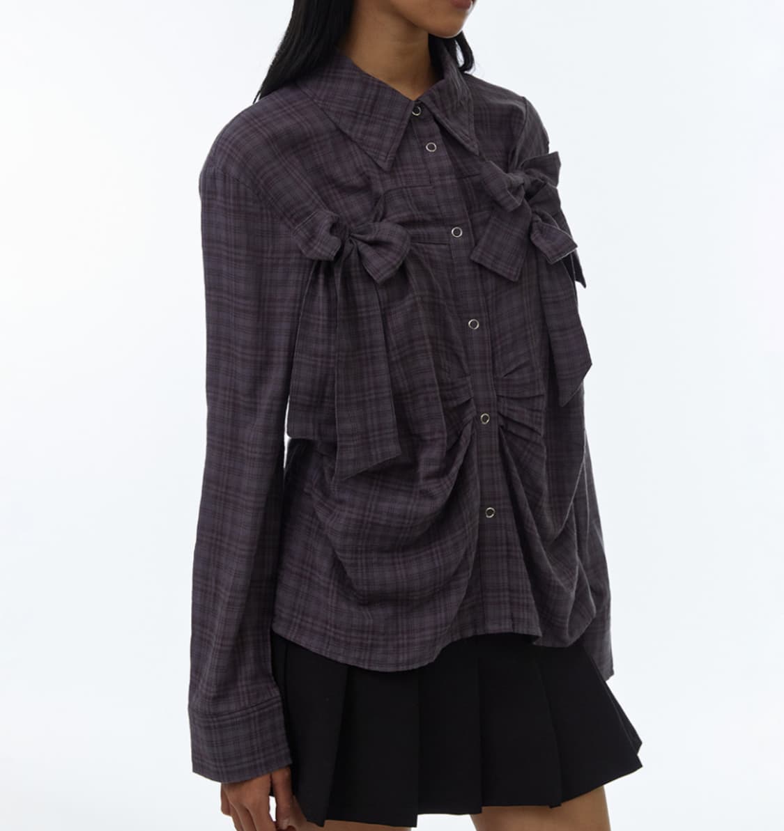 밀로 밀로우먼 리본 타이 셔츠 상품이미지2