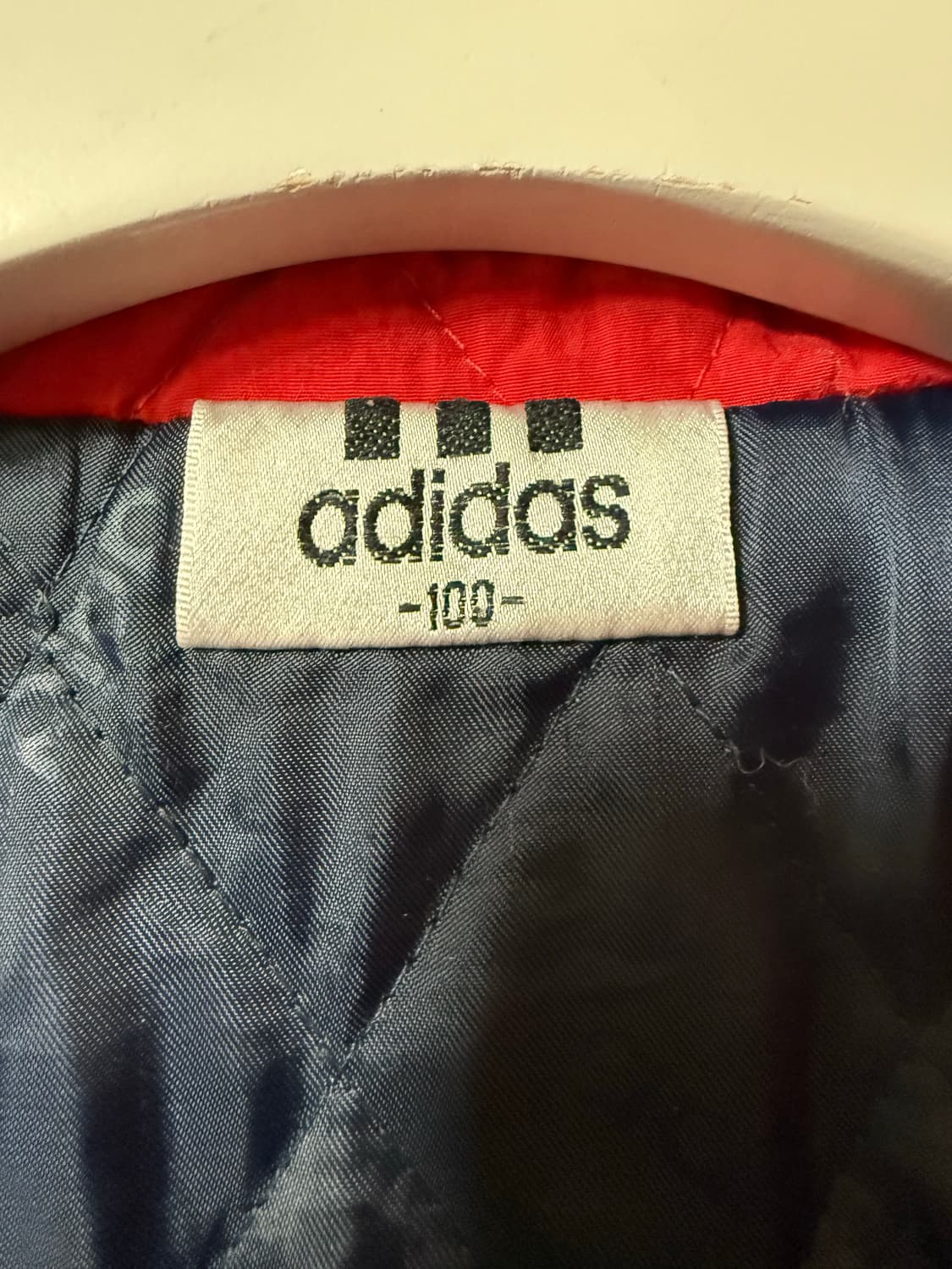 아디다스 올드스쿨 트레포일 누빔 후드 점퍼 상품이미지4