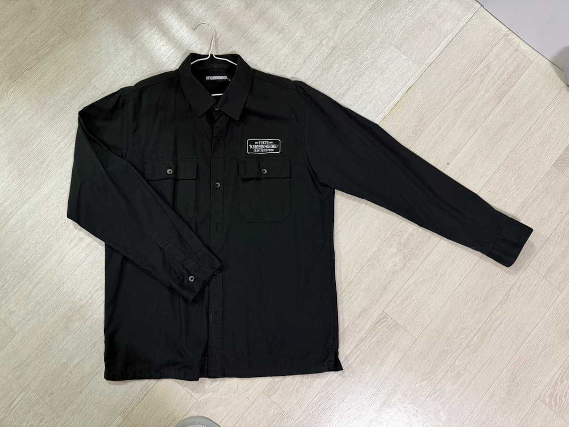 Neighborhood 네이버후드 블랙 셔츠 상품이미지1