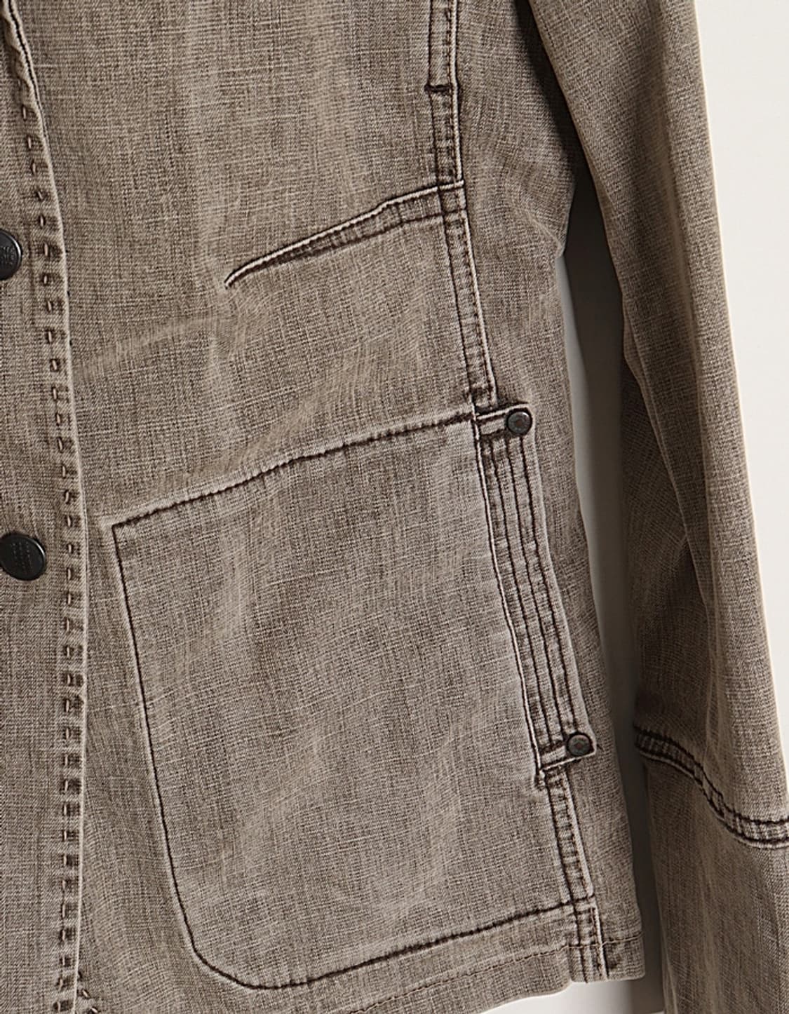 MARITHE FRANCOIS GIRBAUD Denim Blazer 상품이미지6