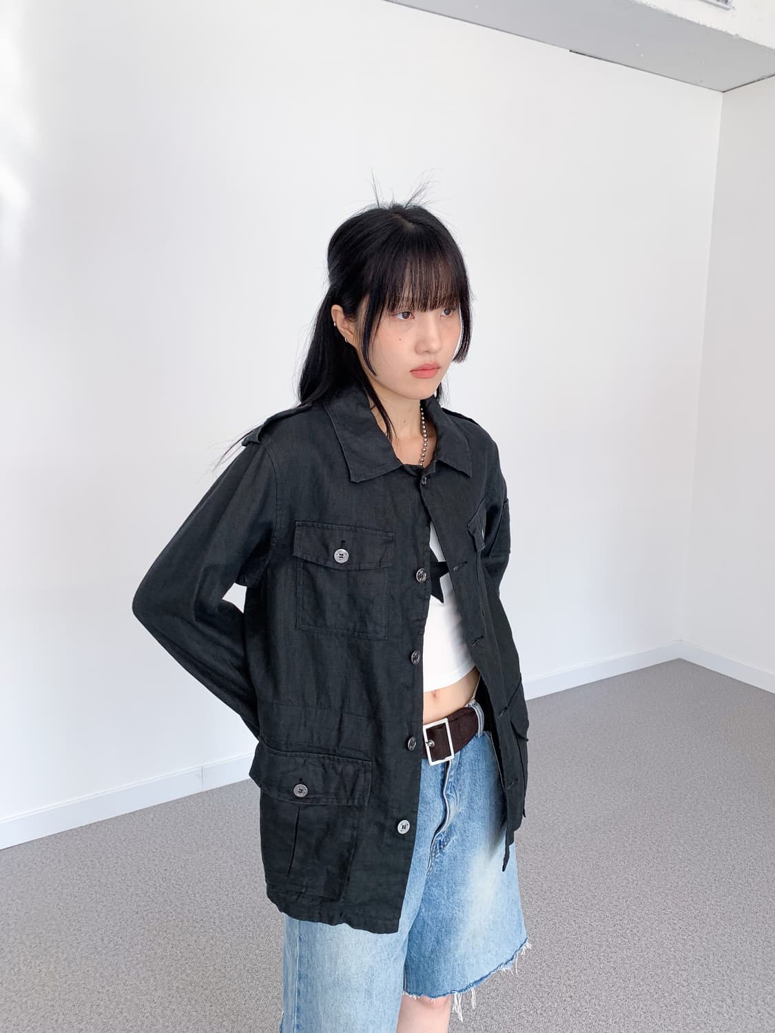 피델리티 USA made 린넨 자켓 95-100 상품이미지1