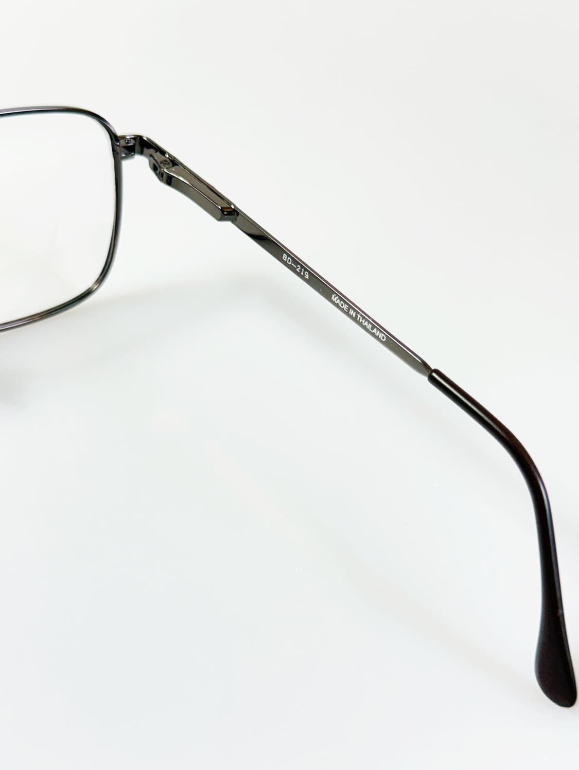 90s BLADE 건메탈 오버사이즈 스퀘어 빈티지 안경 상품이미지6
