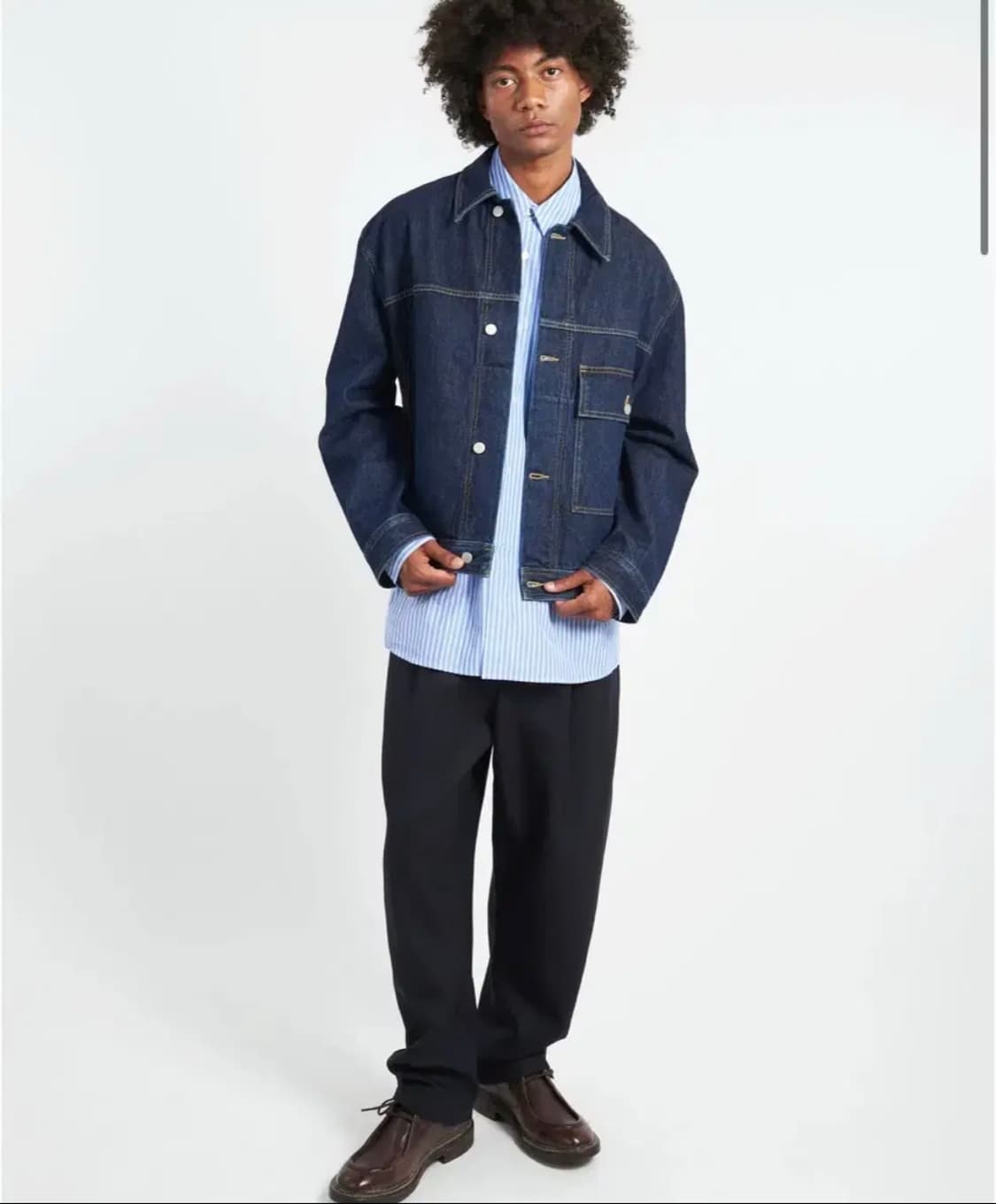 Studio nicholson(스튜디오 니콜슨)denim jacket L 상품이미지4