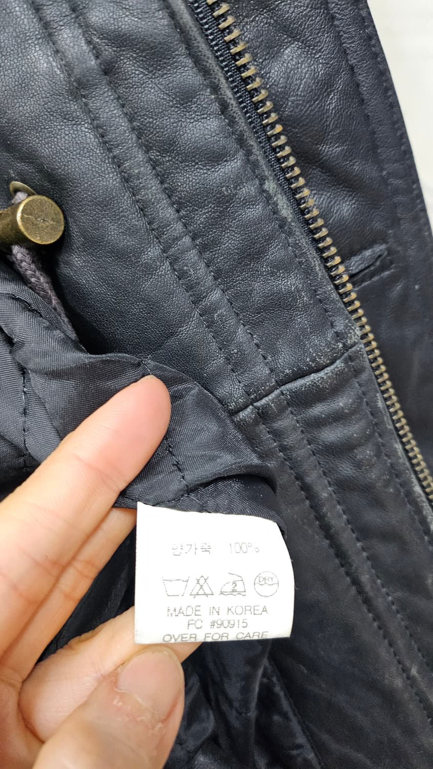 남성 양가죽 사파리형 점퍼  상품이미지8