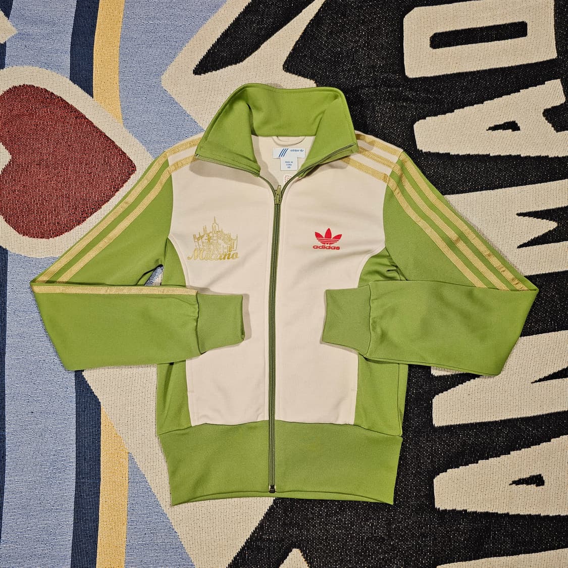 아디다스 우먼스 밀라노 트랙탑 XS 상품이미지1