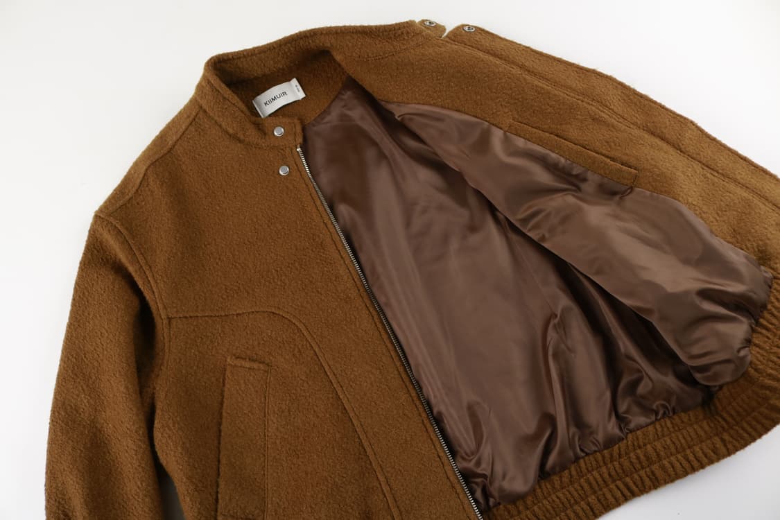 [M] 키뮤어 2-WAY 부클 울 바이커 자켓 상품이미지3