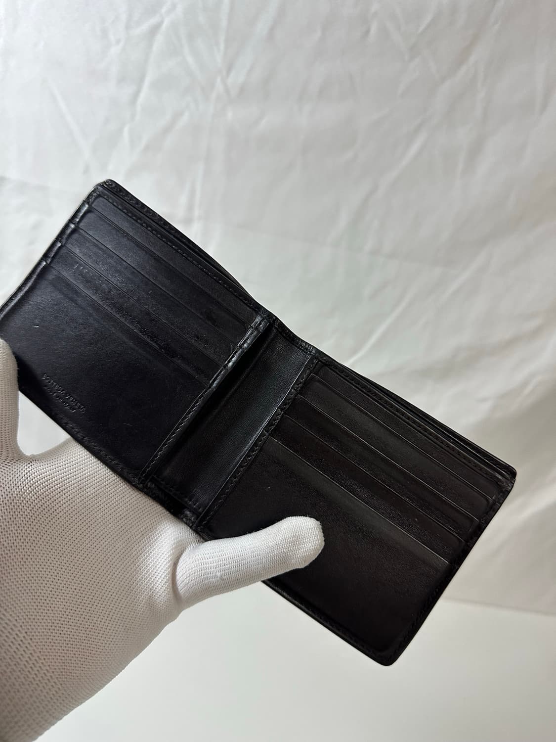 보테가베네타 인트레아치토 반지갑 다크브라운  (OS) 상품이미지4