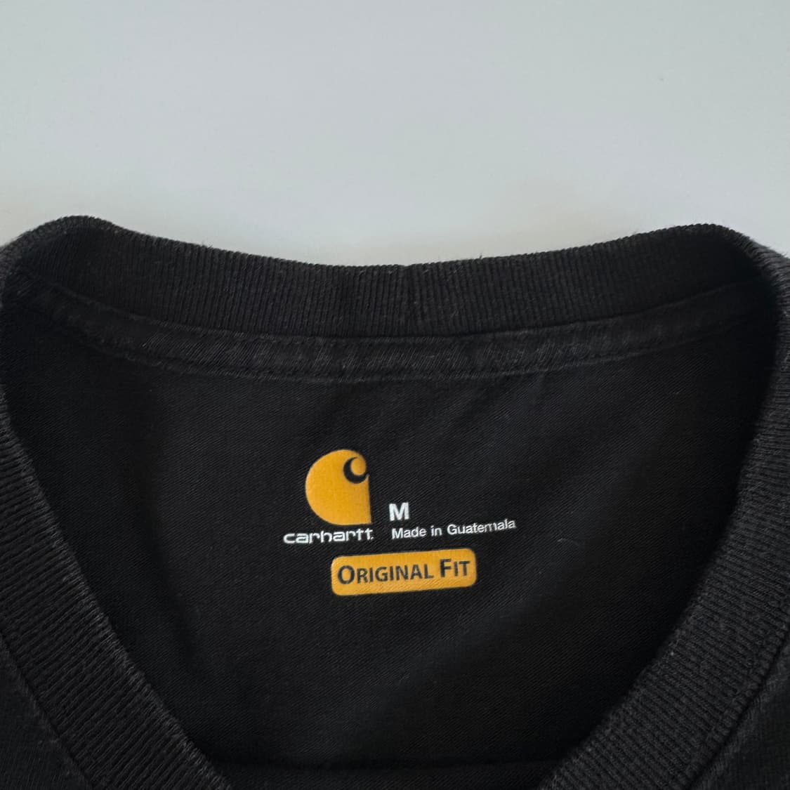Carhartt 칼하트 사이드로고 블랙 롱슬리브 상품이미지5