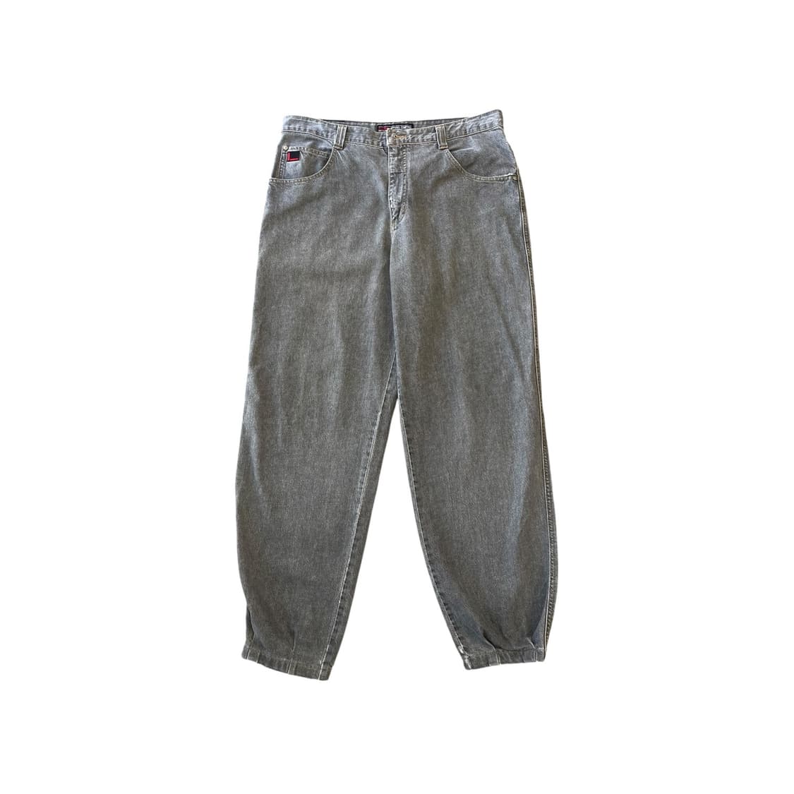 후부 올드스쿨 그레이 데님 팬츠 상품이미지2