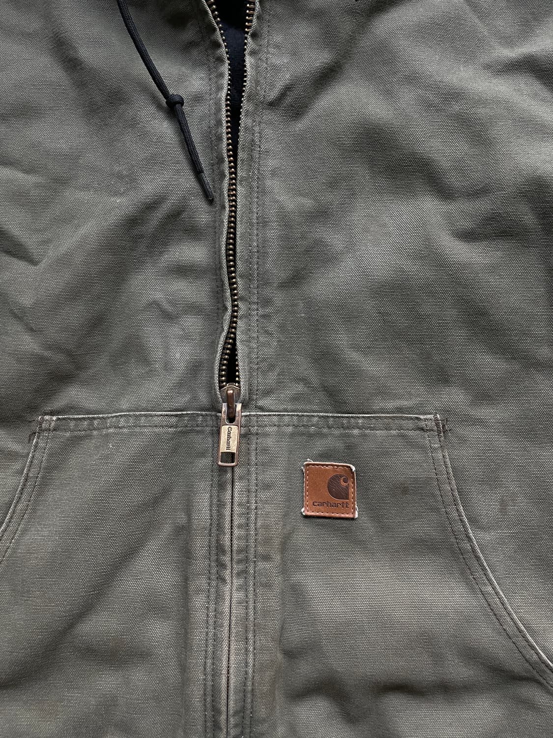 칼하트 j130 ARG 아미그린 액티브 샌드스톤 carhartt 빈티지 상품이미지4