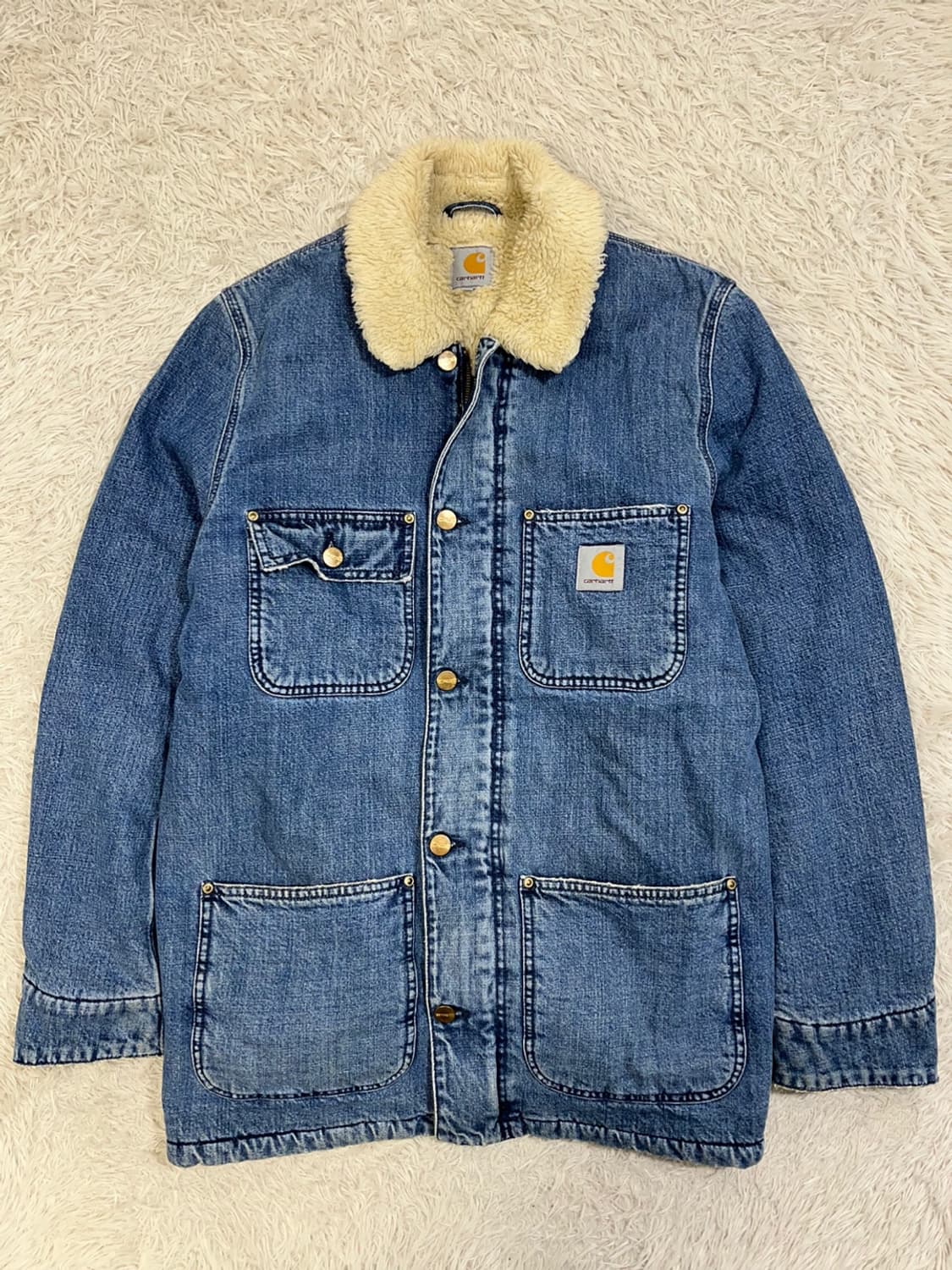 칼하트 WIP 피닉스 코트/쉐르파 데님/#2620 상품이미지1