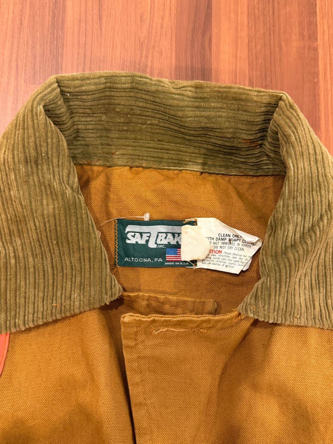 80s Softbak 빈티지 캔버스 모호크 헌팅 자켓 (made USA) 상품이미지10