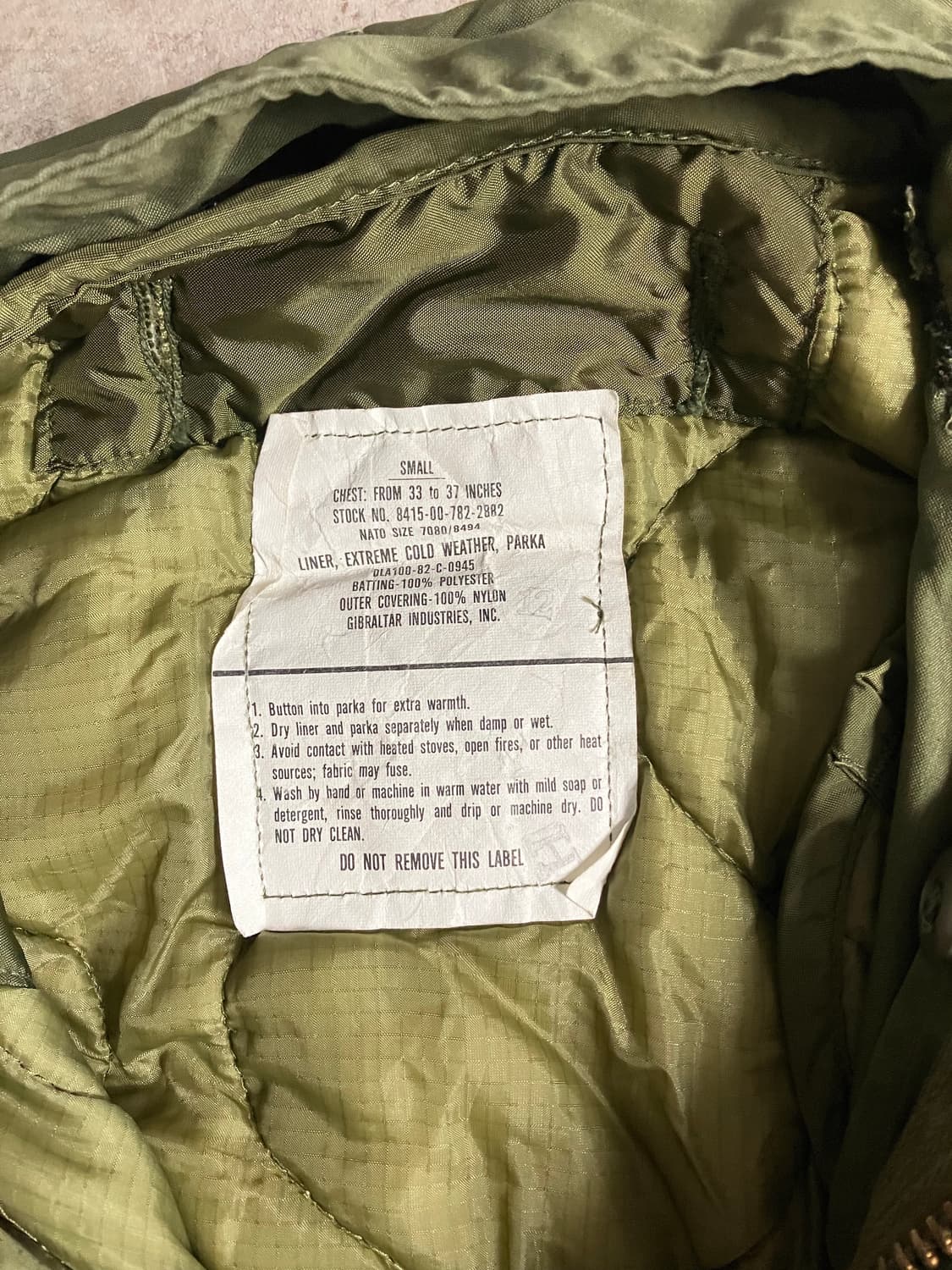 오리지널 M65 피쉬테일 파카 M-R 상품이미지3