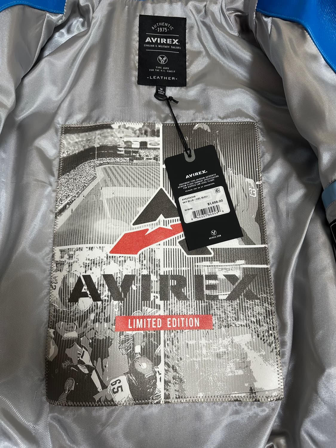 Avirex 한정판 클래식 양가죽 자켓 상품이미지8