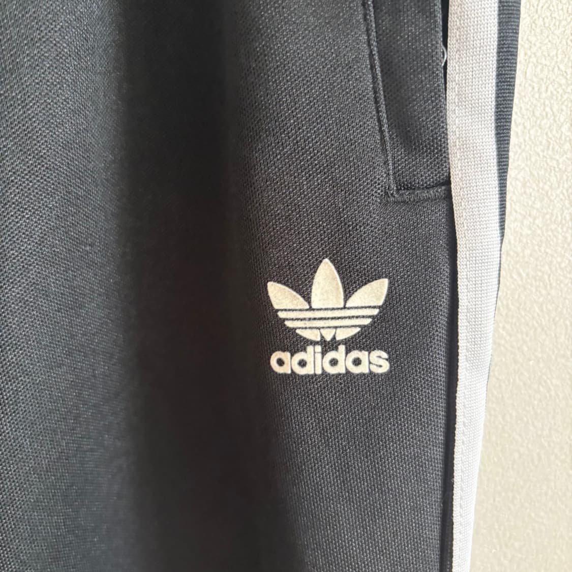 아디다스  여성 삼선 트레이닝 바지 블랙 95 상품이미지4