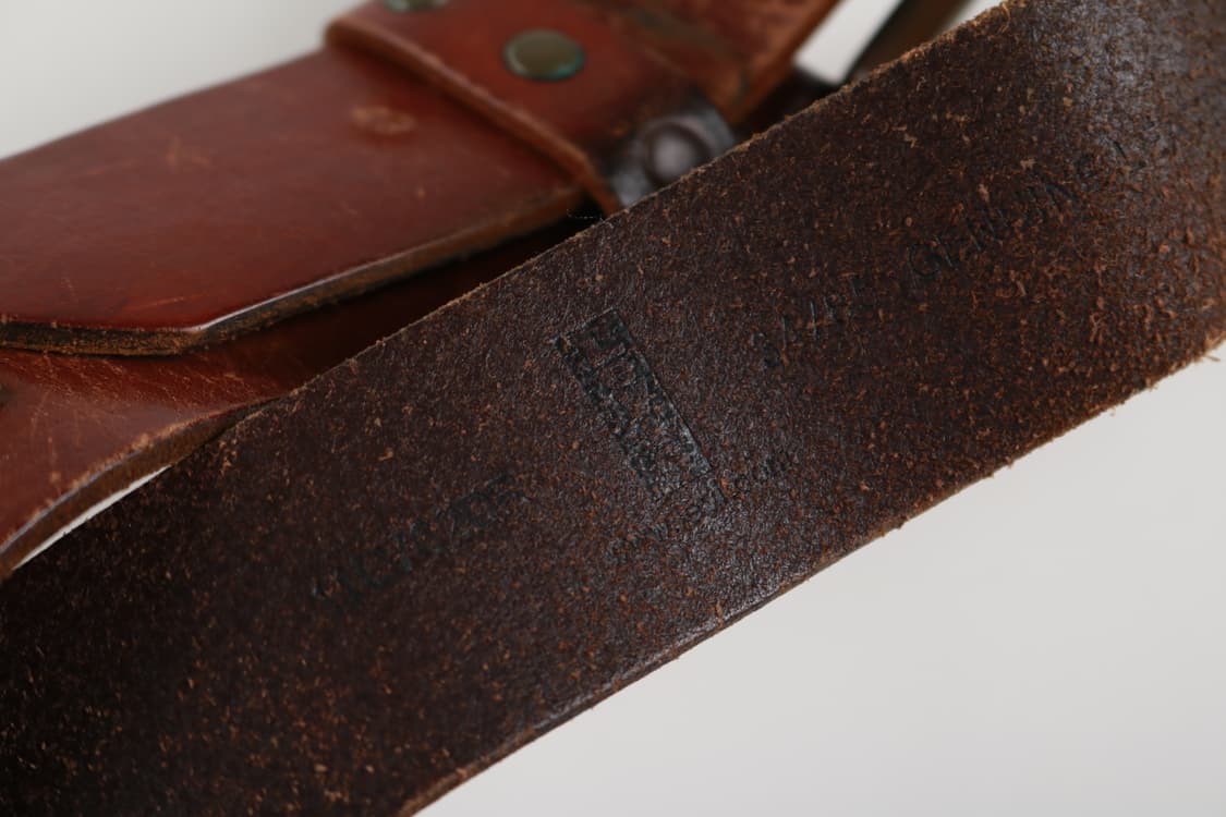 [28~32인치] 90's 리바이스 소가죽벨트 상품이미지4