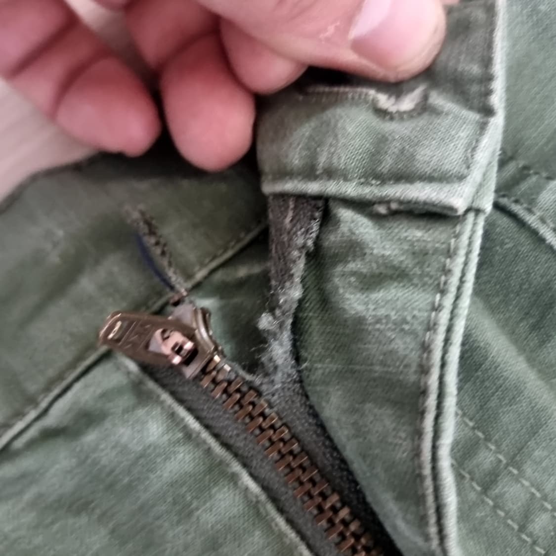 유니폼브릿지 카키색 정글퍼티그  면바지(라지 33,34) 상품이미지10