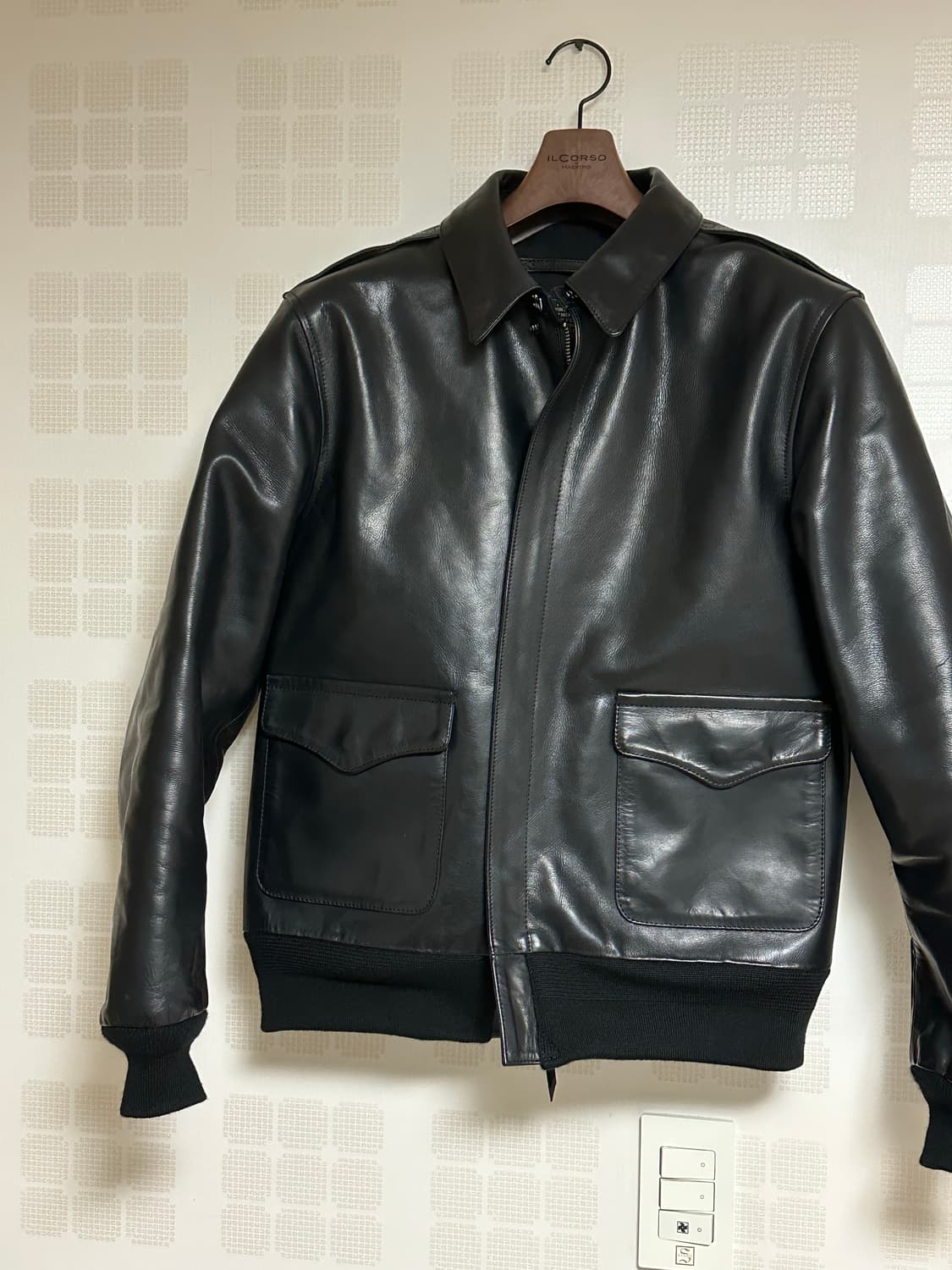 veluokldly a2자켓 말가죽 L사이즈 팝니다.  상품이미지1