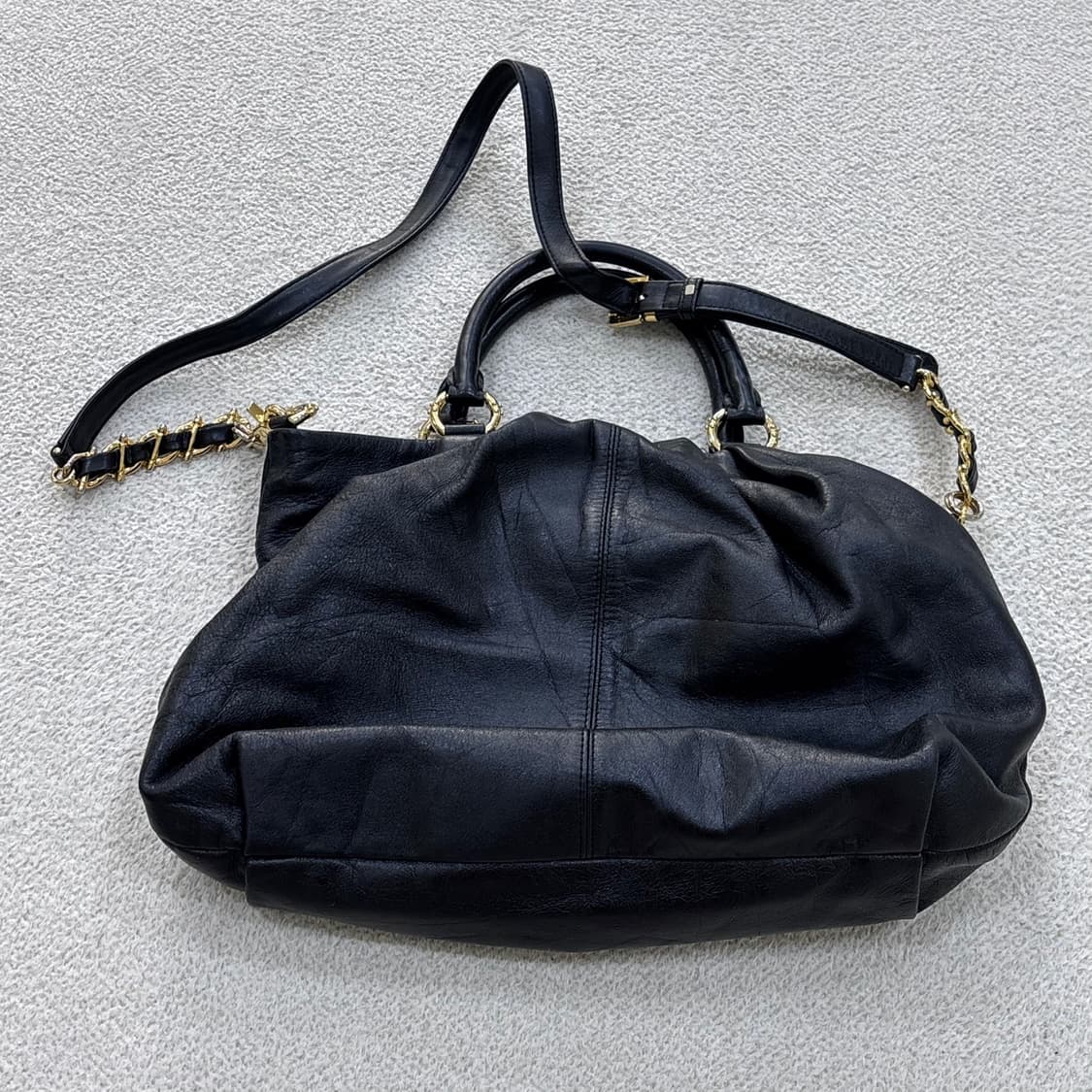 실측확인 메트로시티 가죽 숄더백 0408E2 상품이미지2