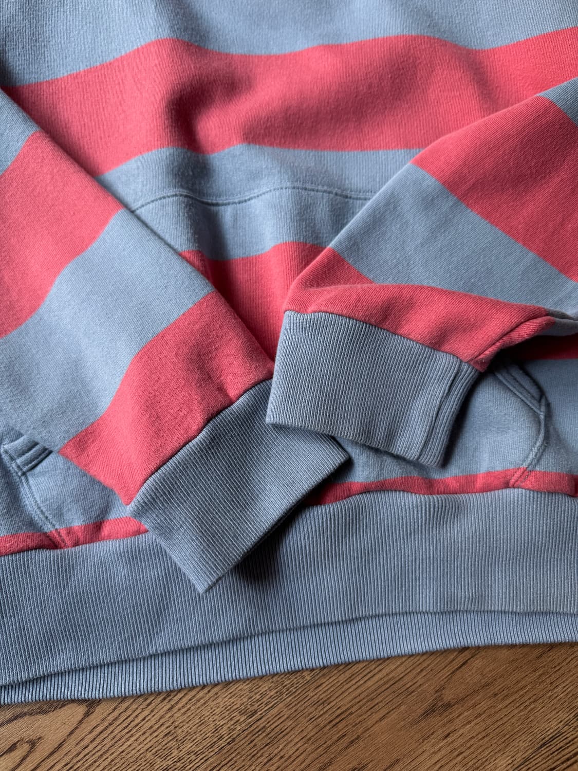 [L]폴로 랄프로렌 매장판 후드 포켓 럭비 티셔츠 상품이미지5