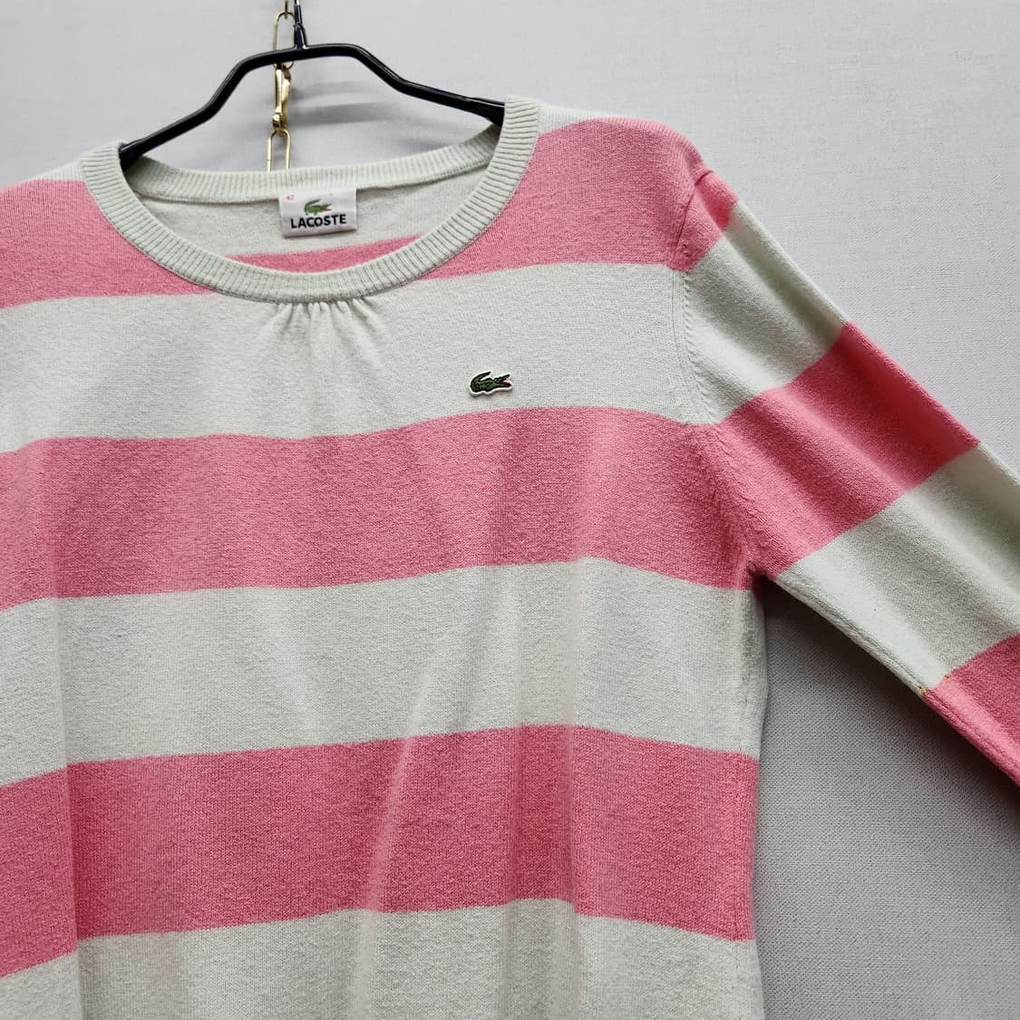 라코스테 스트라이프 니트 42(M) 상품이미지3