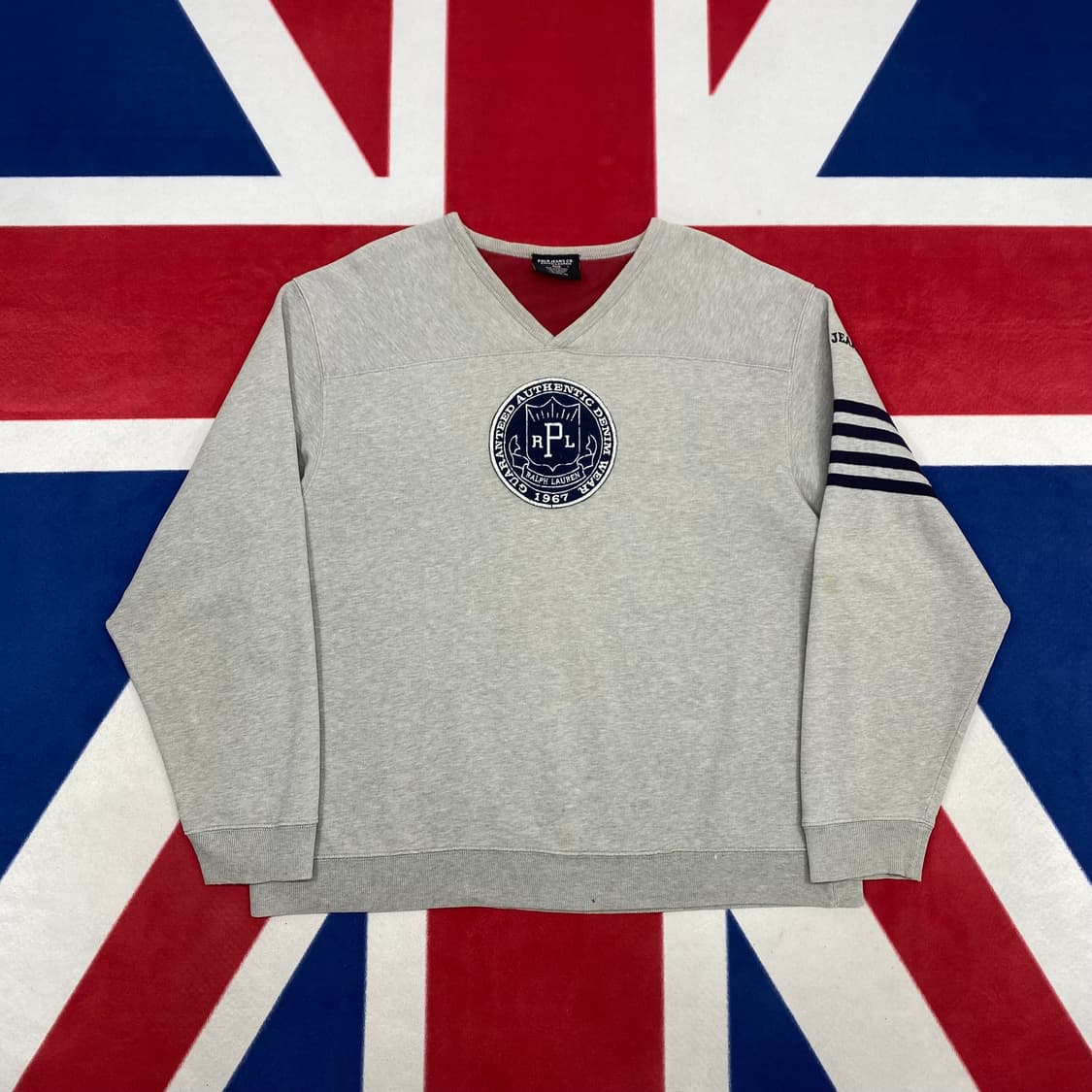 90s 폴로진스 맨투맨 L 상품이미지1