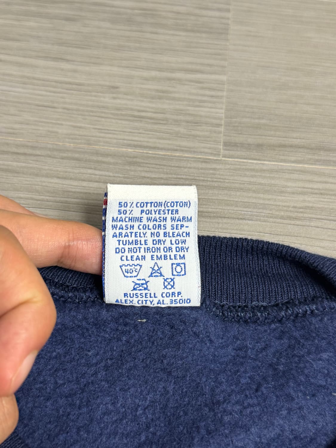 90s 러셀 스웻셔츠 데드스탁 XL 상품이미지4