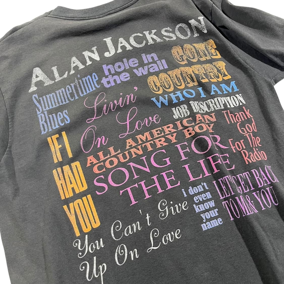 [Alan Jackson] 1995 앨런잭슨 싱글스티치 티셔츠 상품이미지3