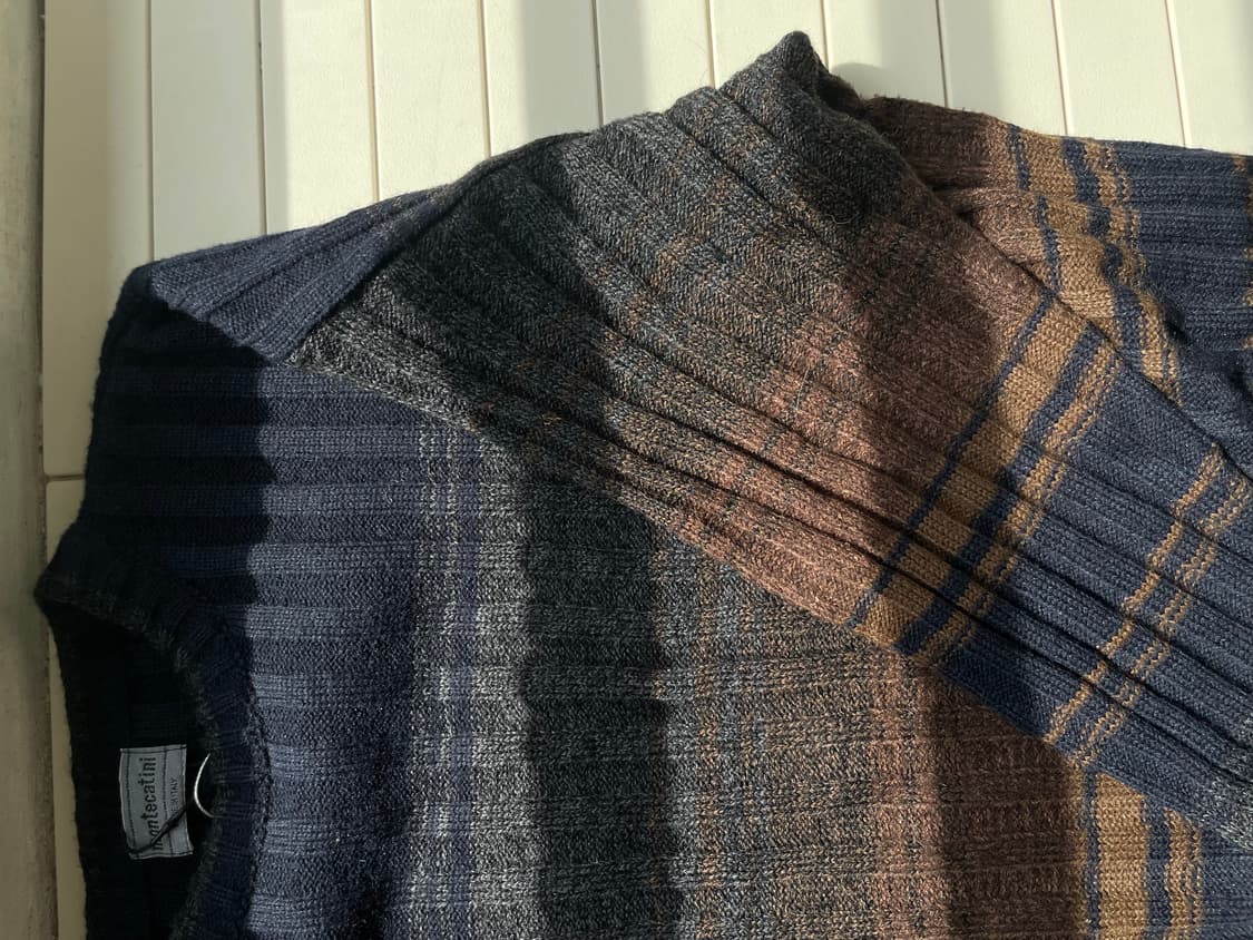 80’s Pleated Italian 100% Cashmere Knit 상품이미지5