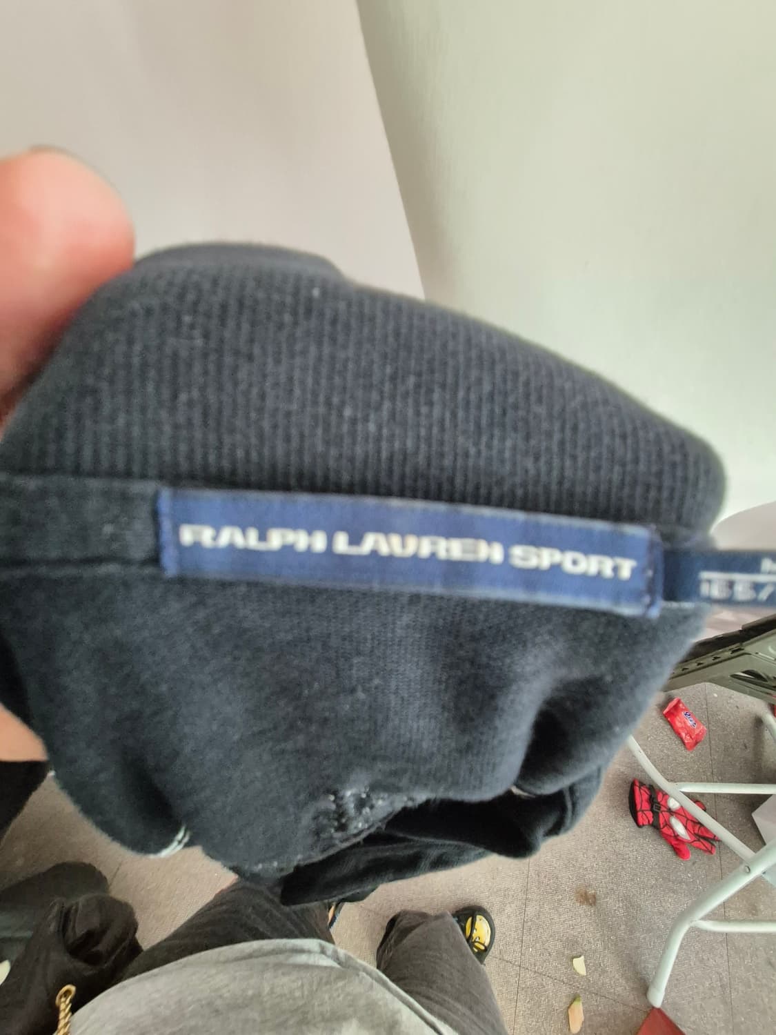 폴로 랄프로렌 블랙 헨리넥 상품이미지3