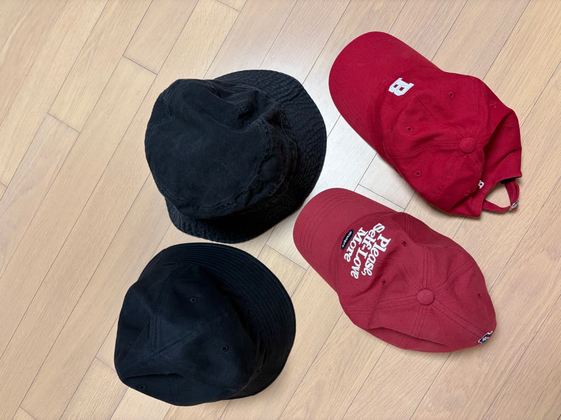 모자4개 일괄 상품이미지1