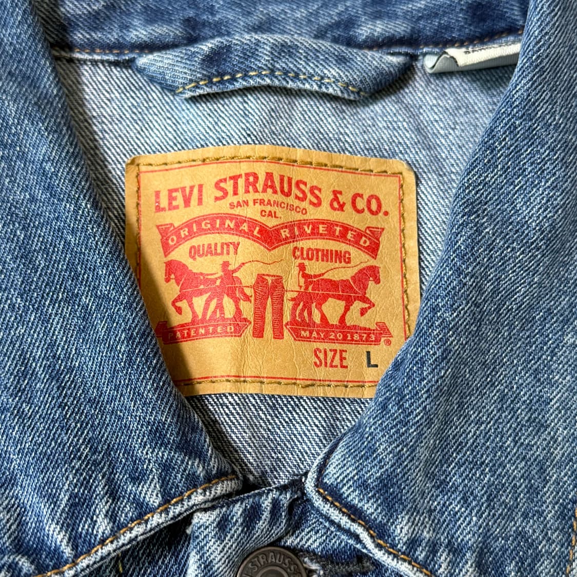 리바이스 데님 자켓 L 상품이미지7