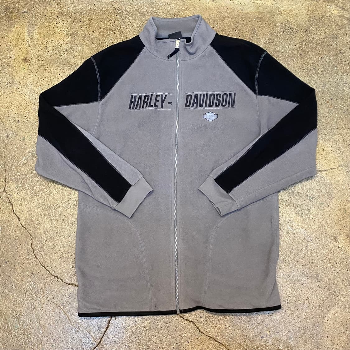 미국 빈티지 할리 데이비슨 플리스 집업 후리스 상품이미지1
