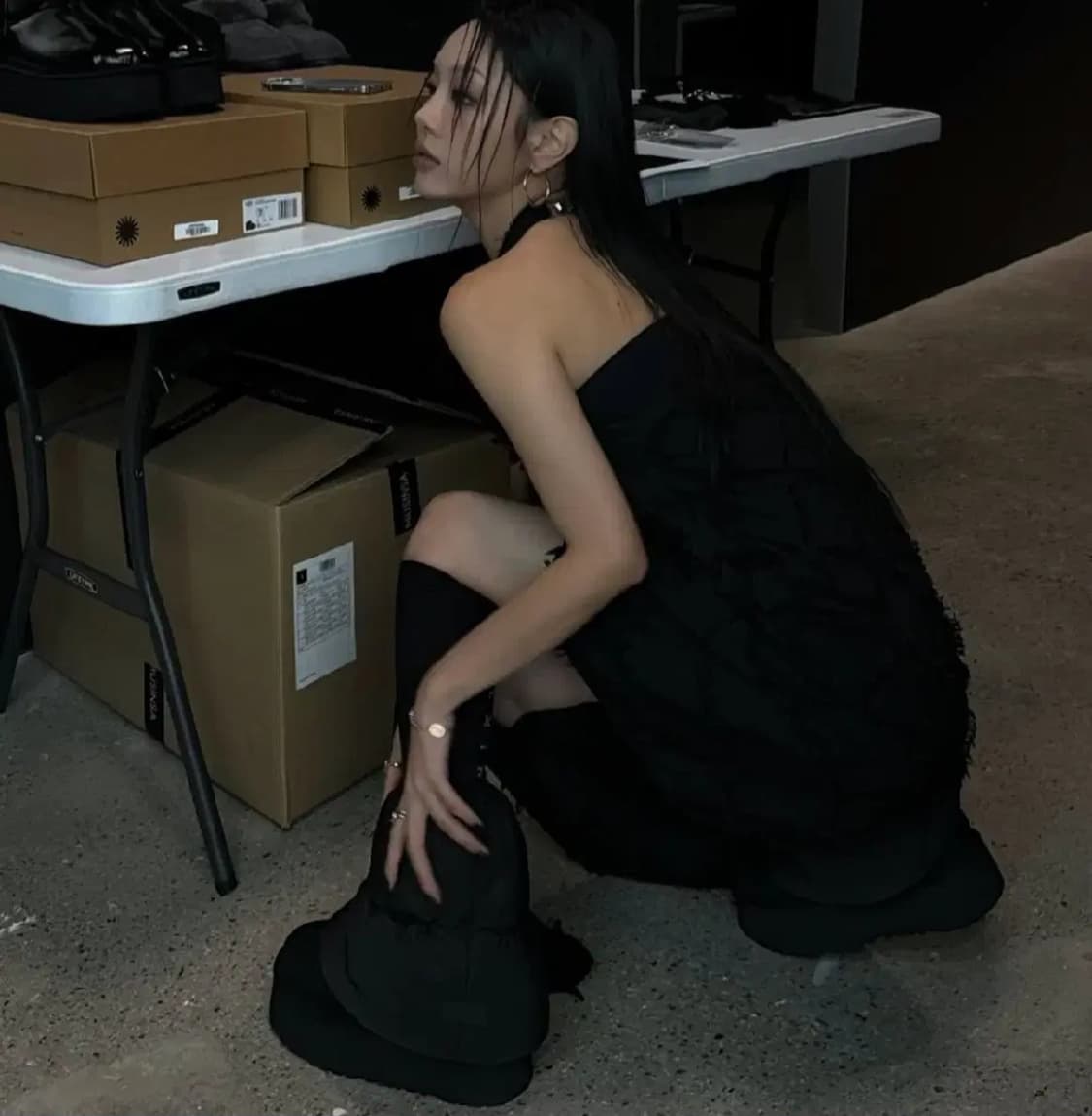 UGG 어그 리버시블 레그워머 플랫폼 부츠 상품이미지3
