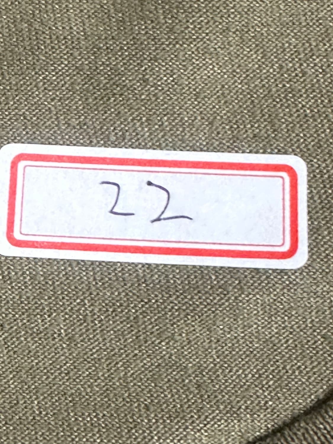 미군 카키색 라운드 반팔 티셔츠 (L) (22) (만원샵) 상품이미지7