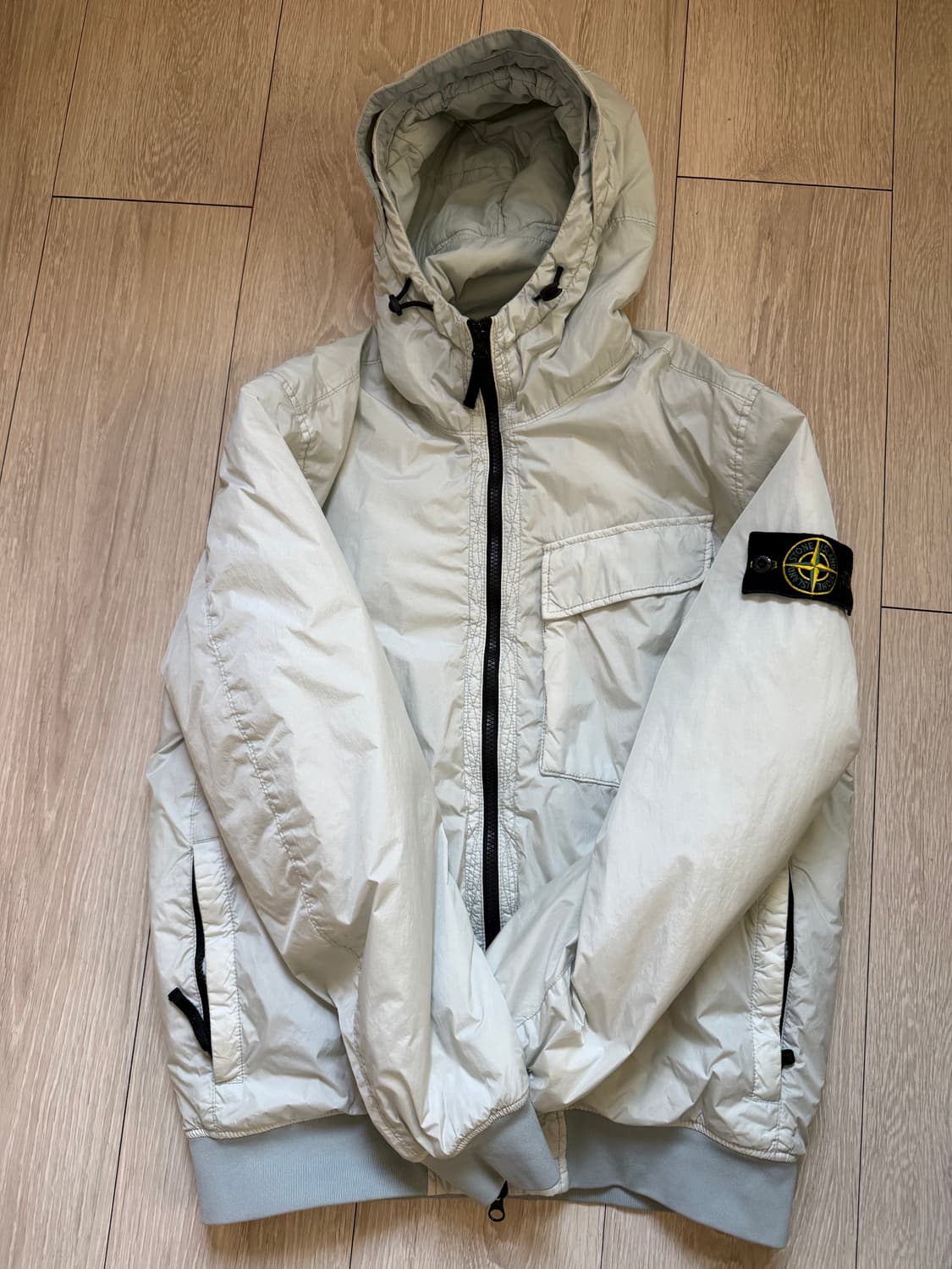 스톤아일랜드 크링클랩스 후드 자켓 M 상품이미지1