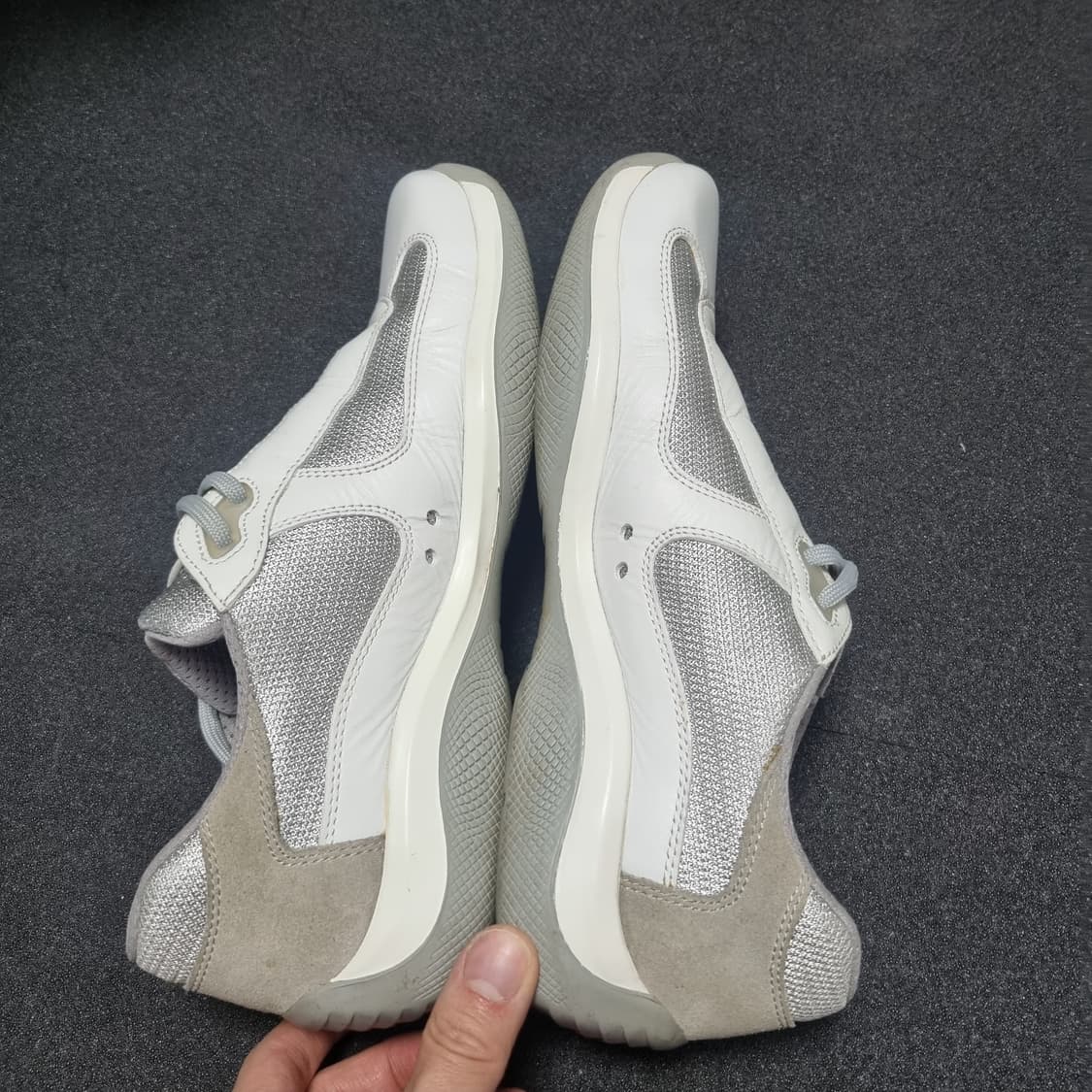 프라다 아메리칸컵 화이트 uk8 상품이미지5