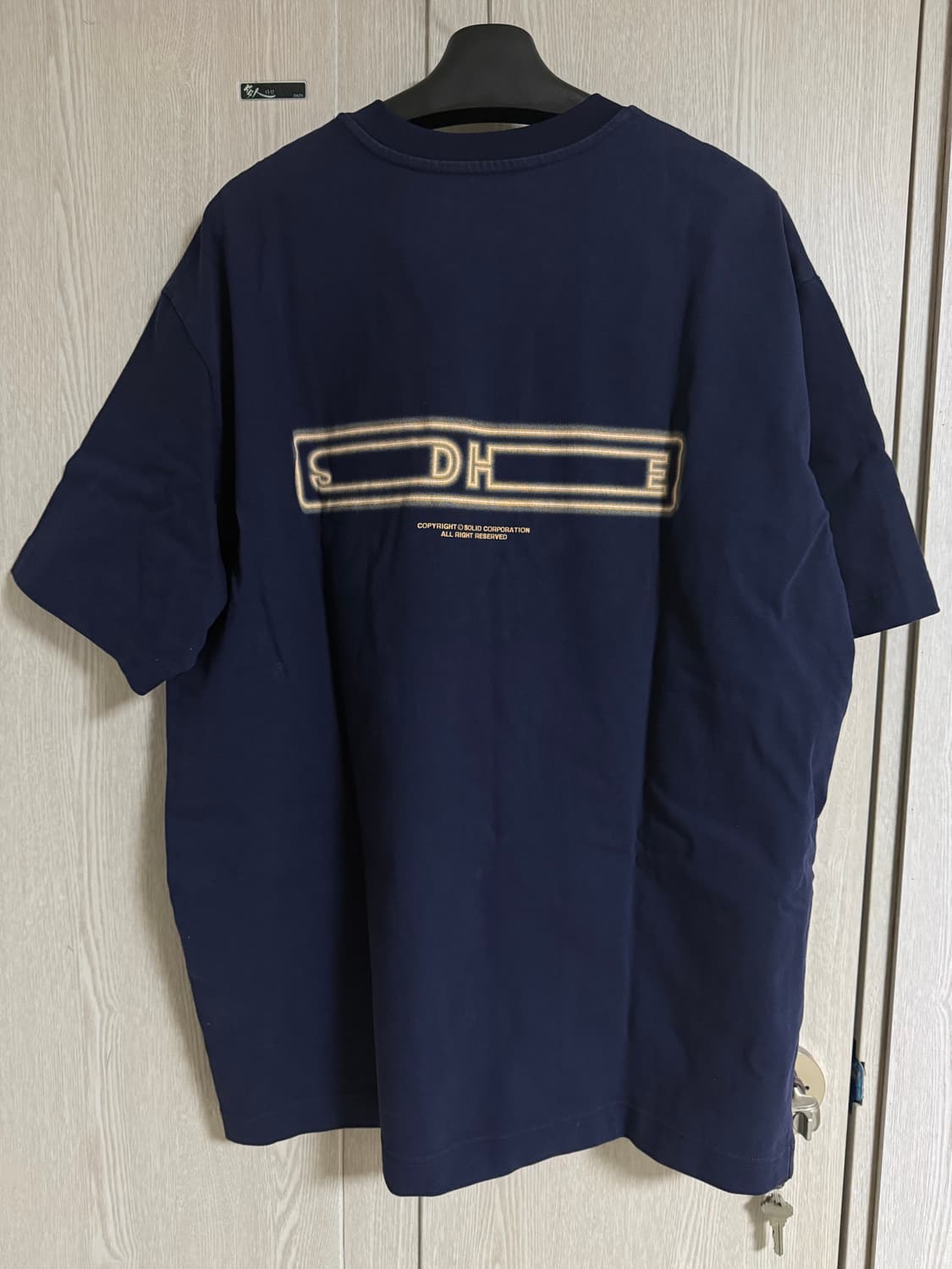 솔리드옴므 반팔티 50사이즈 상품이미지2