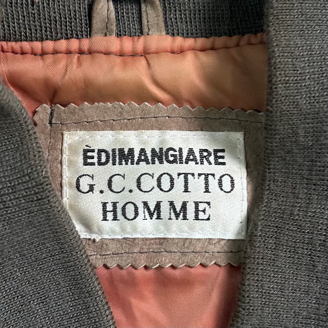 VTG 그래픽 레더 블루종 자켓 상품이미지6