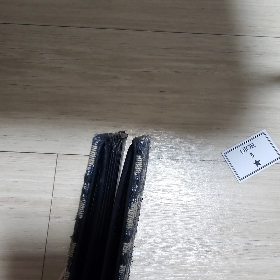 디올 오블리크 자카드 반지갑 상품이미지4