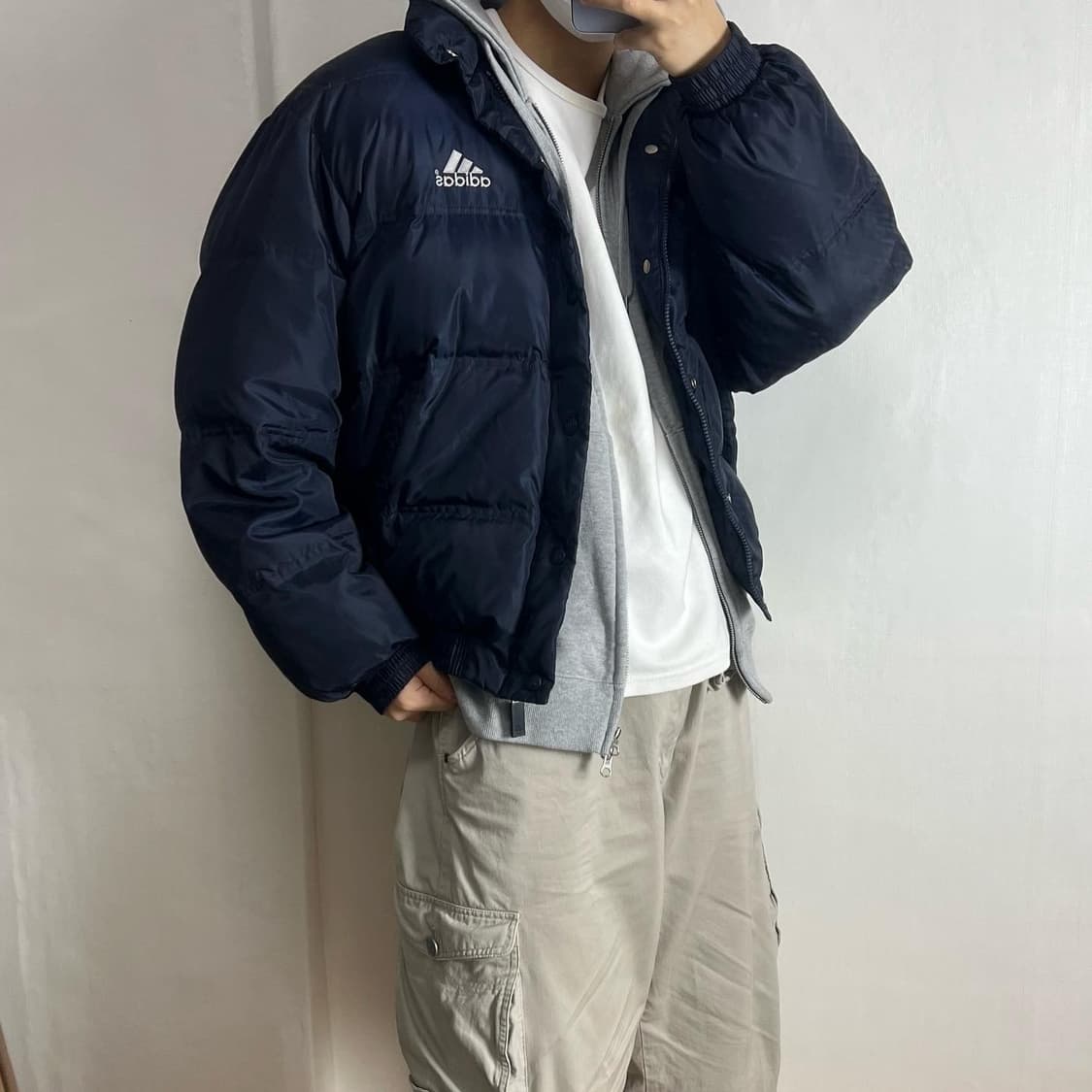 아디다스 덕다운 숏패딩 상품이미지2
