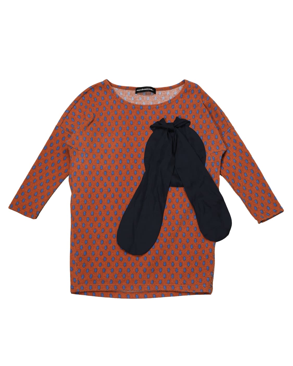 Mercibeaucoup ribbon T shirt 상품이미지1