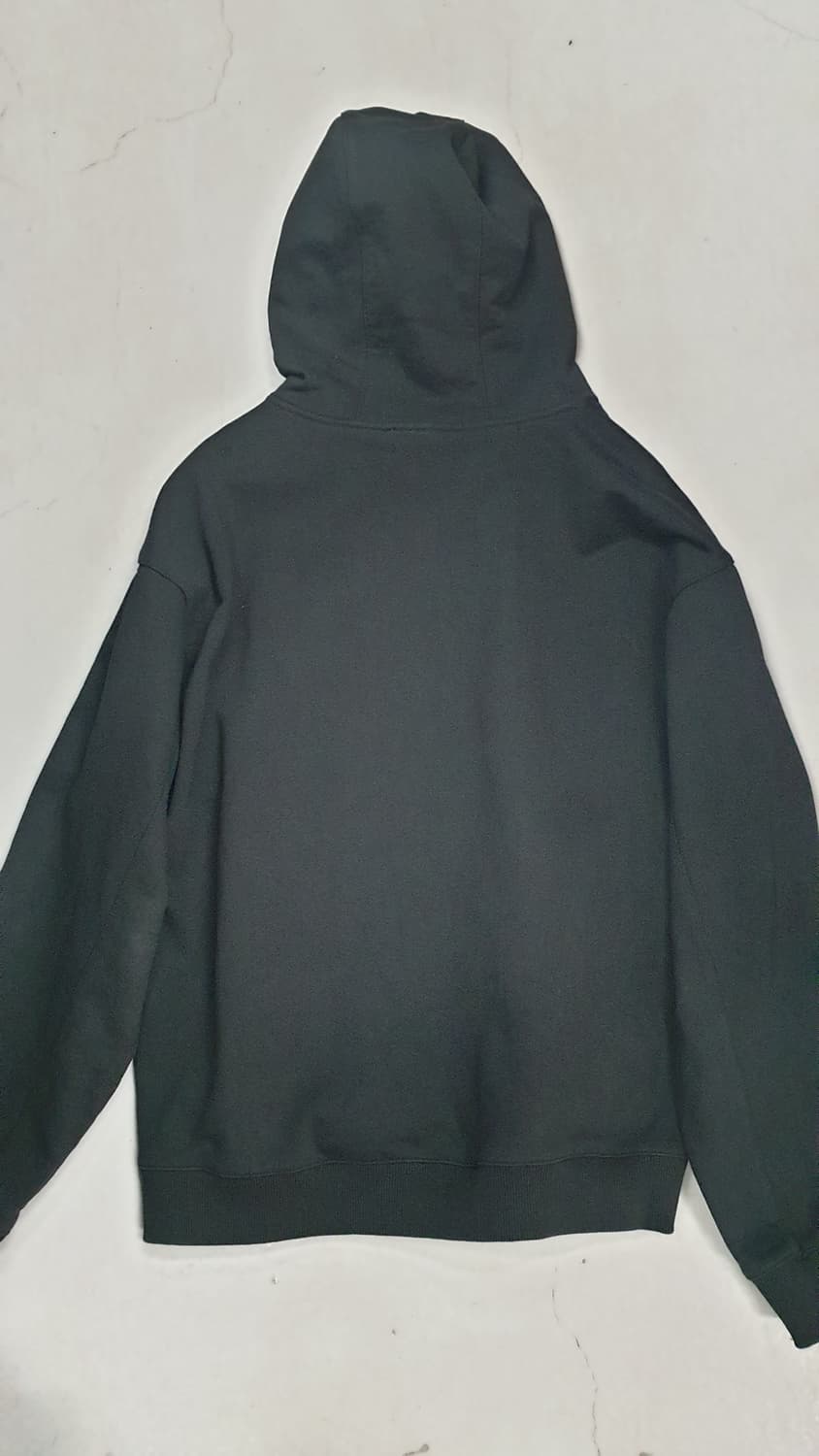 인사일런스 후드티 L 블랙/멜란지 그레이 상품이미지5