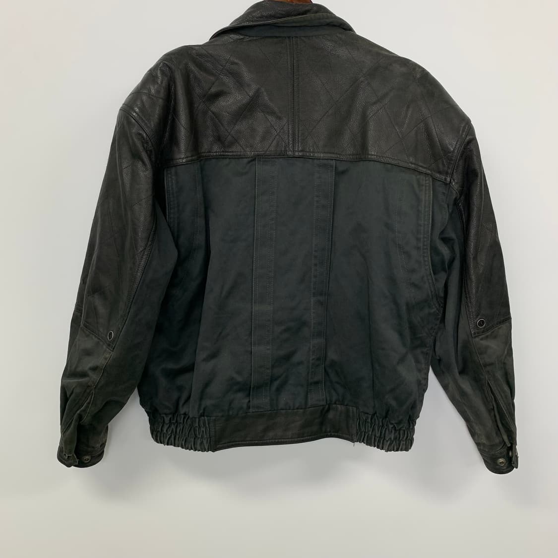Vintage 빈티지 레더 봄버 자켓 상품이미지4