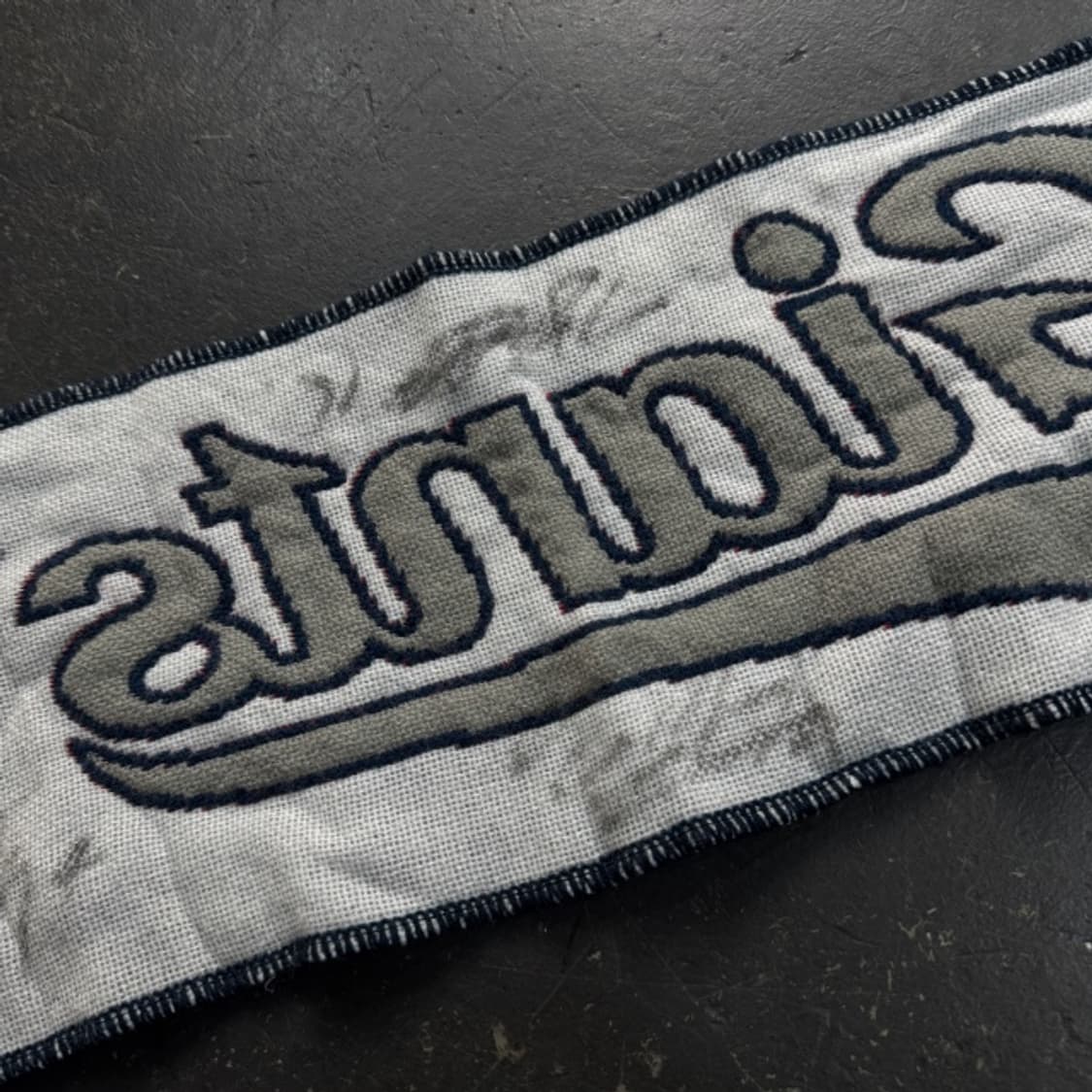 롯데자이언츠 친필 싸인 응원 머플러 상품이미지4