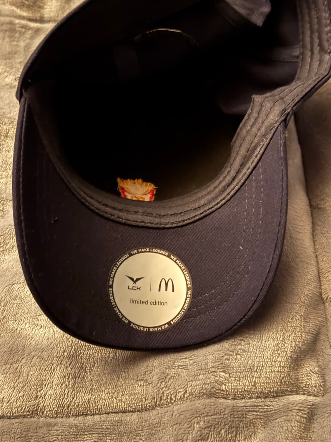 Mcdonalds x LCK limited edition cap 모자 상품이미지5