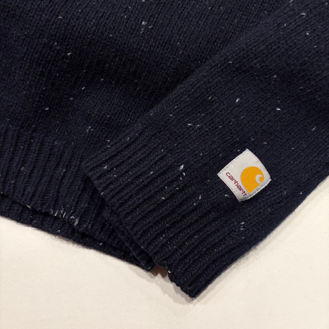 [L] 칼하트 WIP 앙글리스틱 네이비 스웨터 니트 C967 상품이미지5