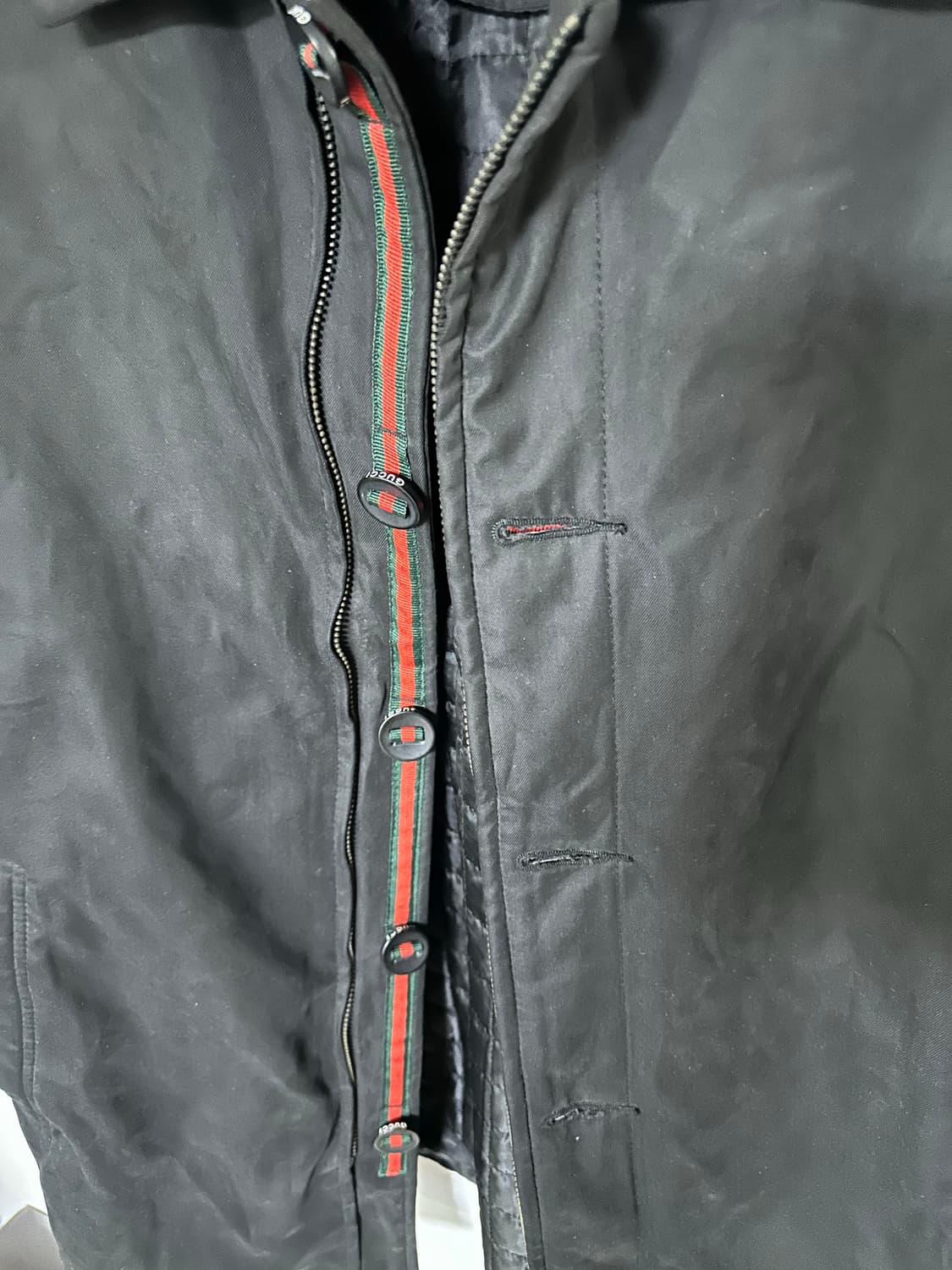 구찌 블랙 코트 L 상품이미지2