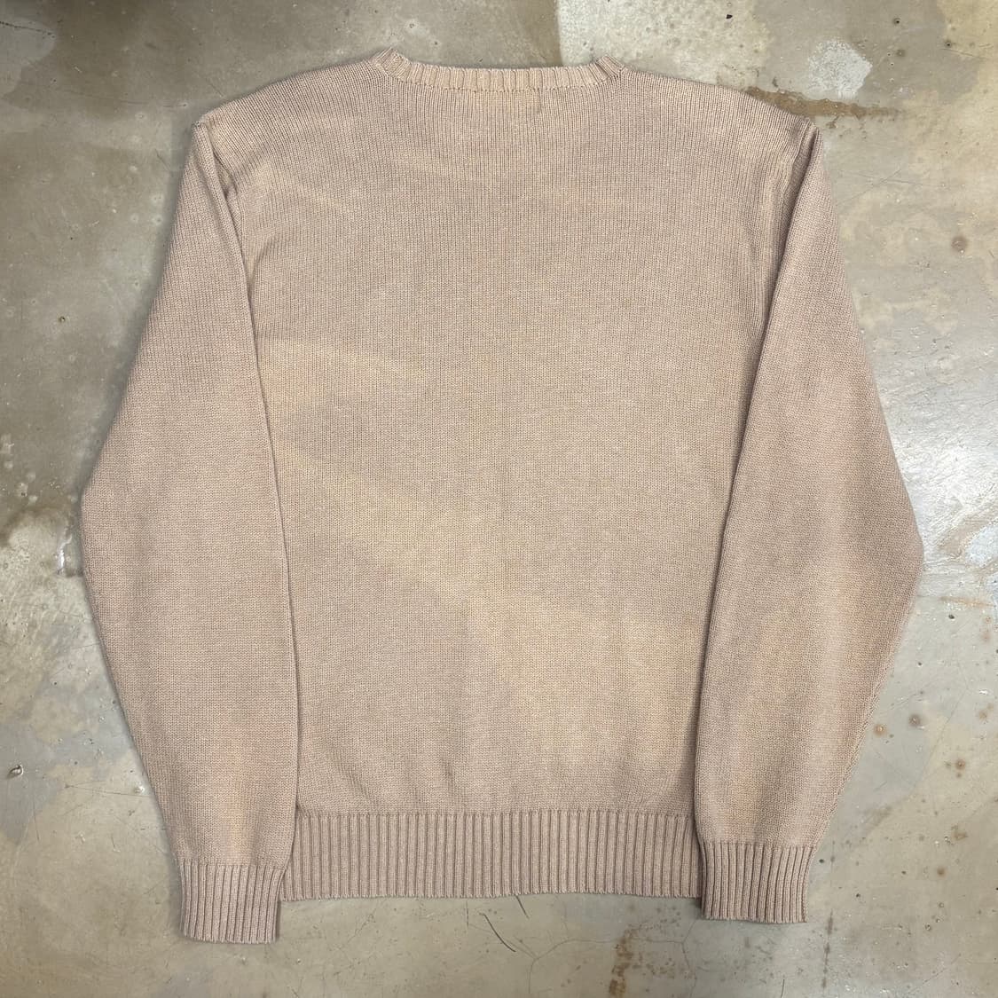 L 폴로랄프로렌 베이지 코튼 니트 상품이미지3